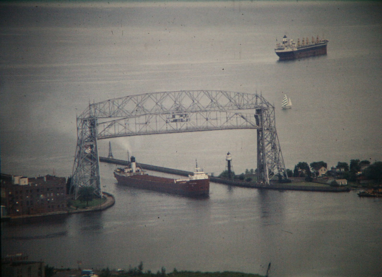 Lake freighter Ralph H. Watson, in 1979 (16078794657).jpg