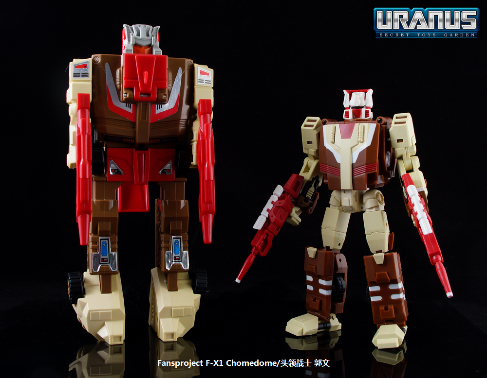 Generation 1 Chromedome and FansProject Code in robot mode