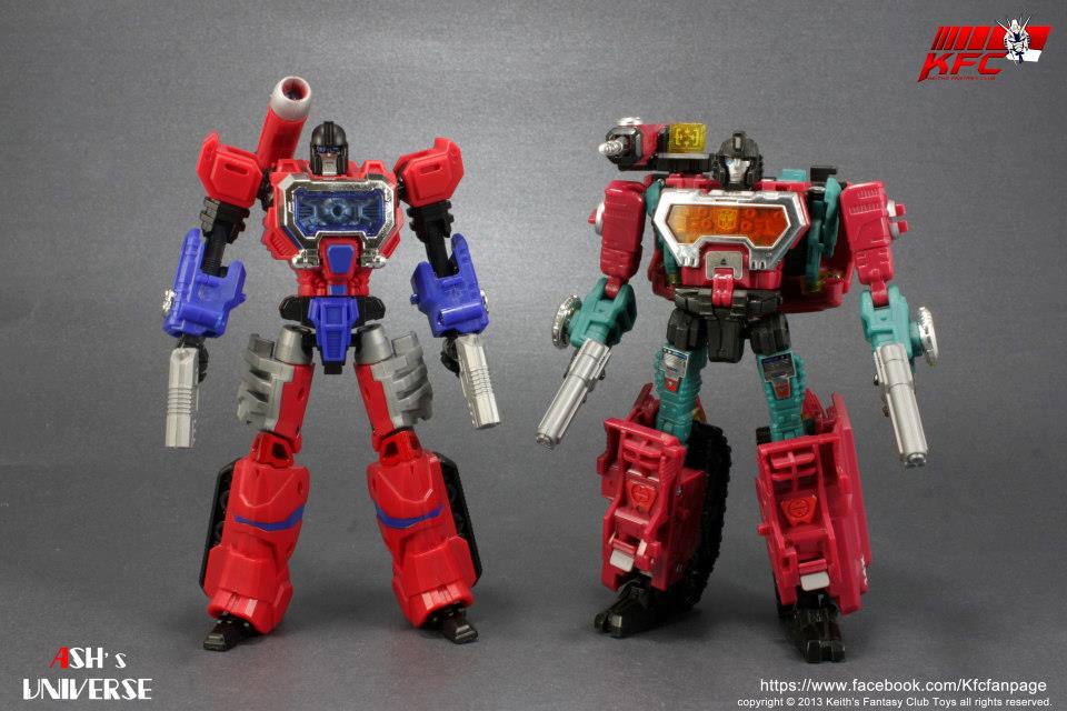 Mugan Scope and Reveal the Shield Perceptor in robot modes