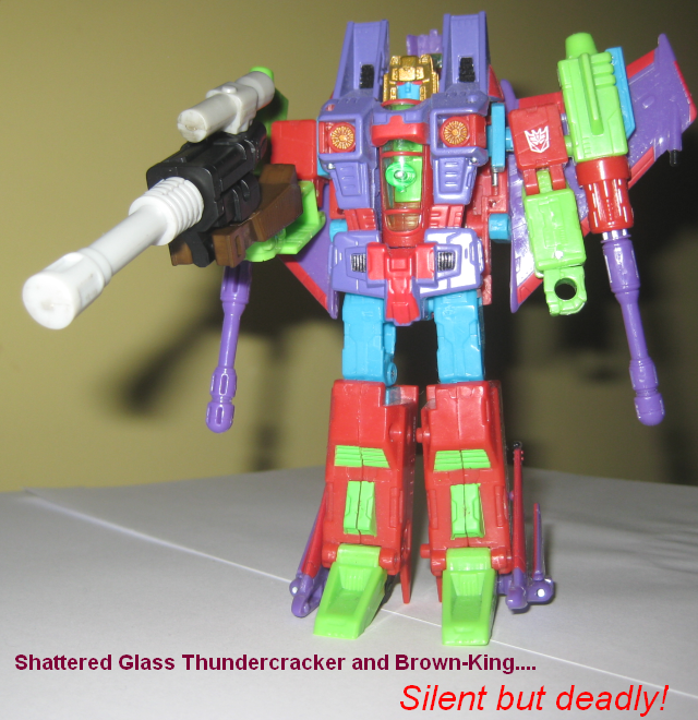 MasterShooter Brown-King and Shattered Glass Thundercracker
