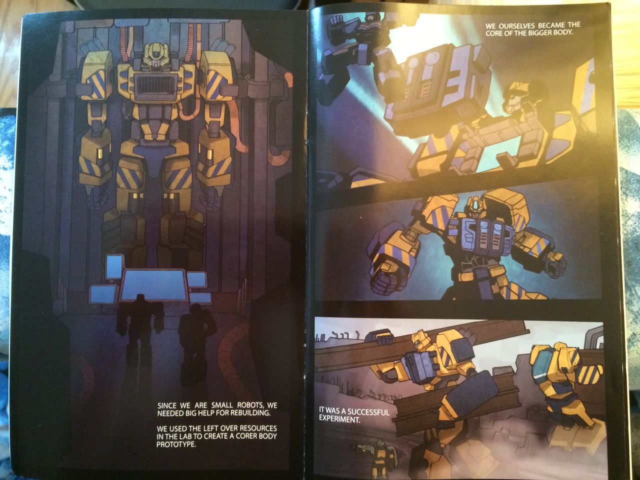 FansProject Alpha Incorporated comic page 12-13