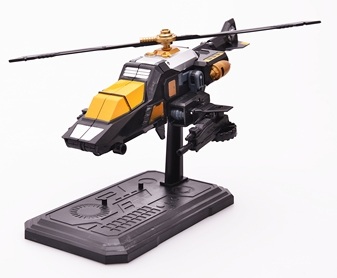 Cross Orcs in helicopter mode