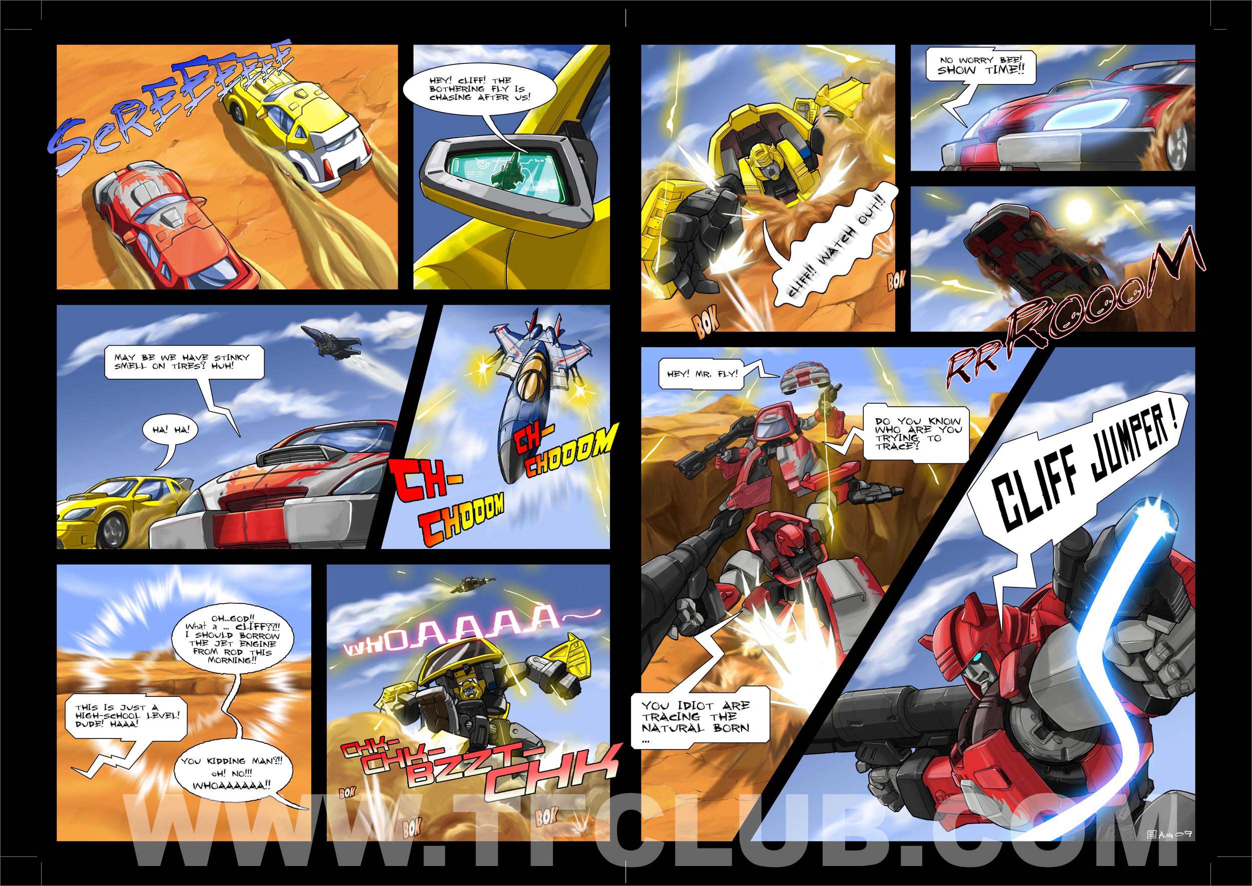 Classic Cliff Conversion Kit comic