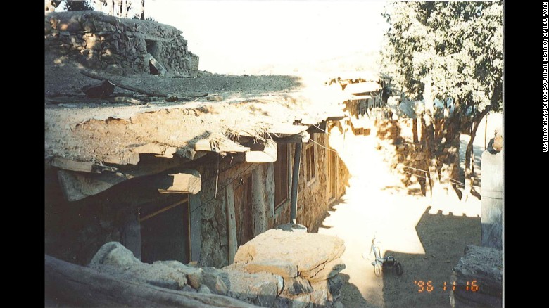 The exterior of Osama bin Laden's mountain hideaway in Tora Bora was made of mud and stone..jpg