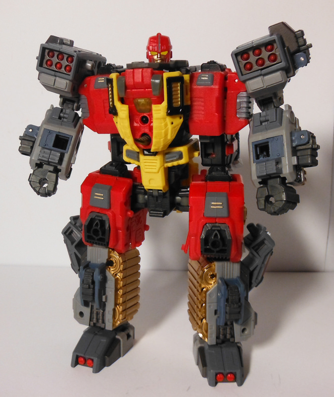 TFC Toys Conabus combined with Maketoys Missile Launcher limbs