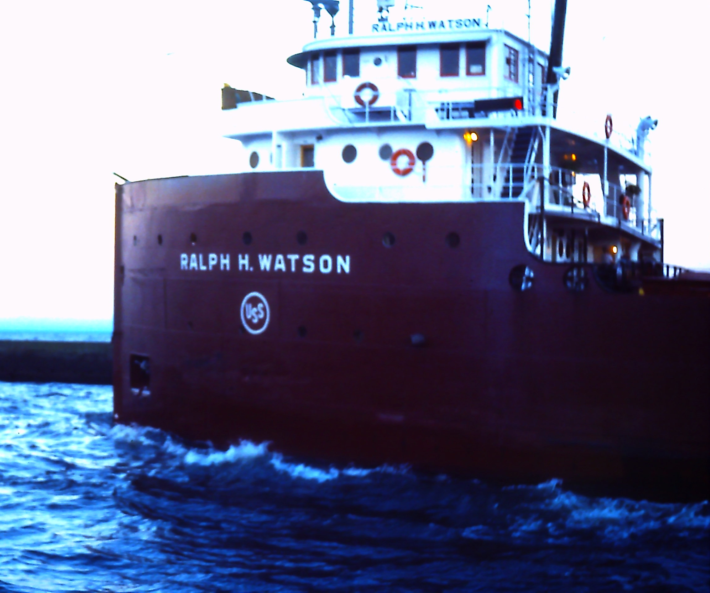 Lake freighter Ralph H. Watson from 1977 (4696393841).jpg