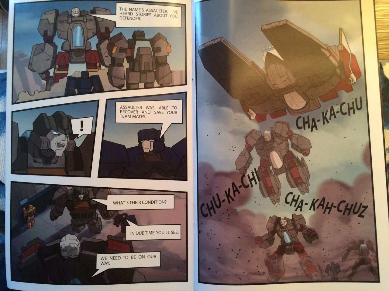 FansProject Alpha Incorporated comic page 6-7