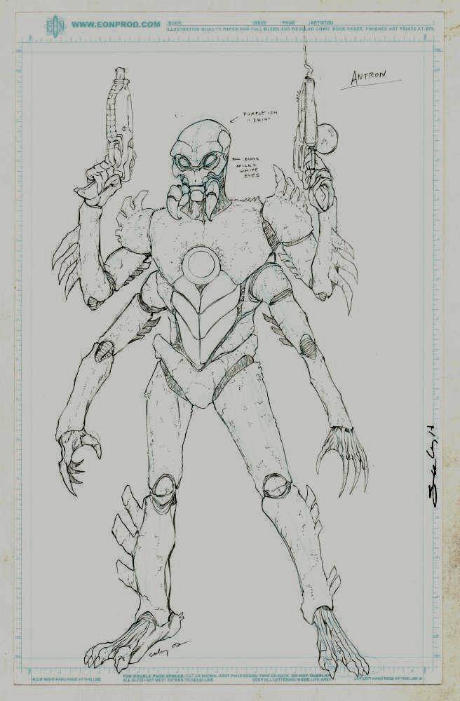Image Comics Antron character by Tim Seeley