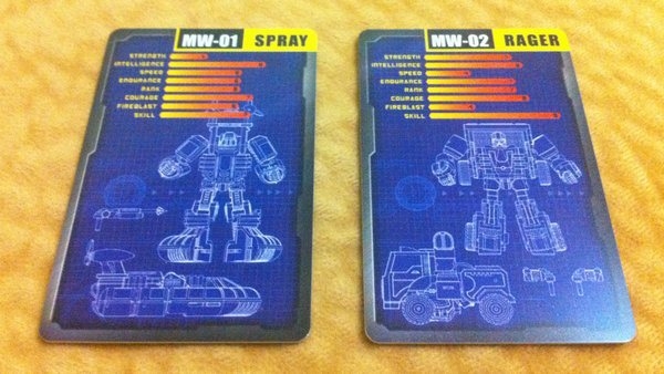 igear's Spray and Rager collector cards