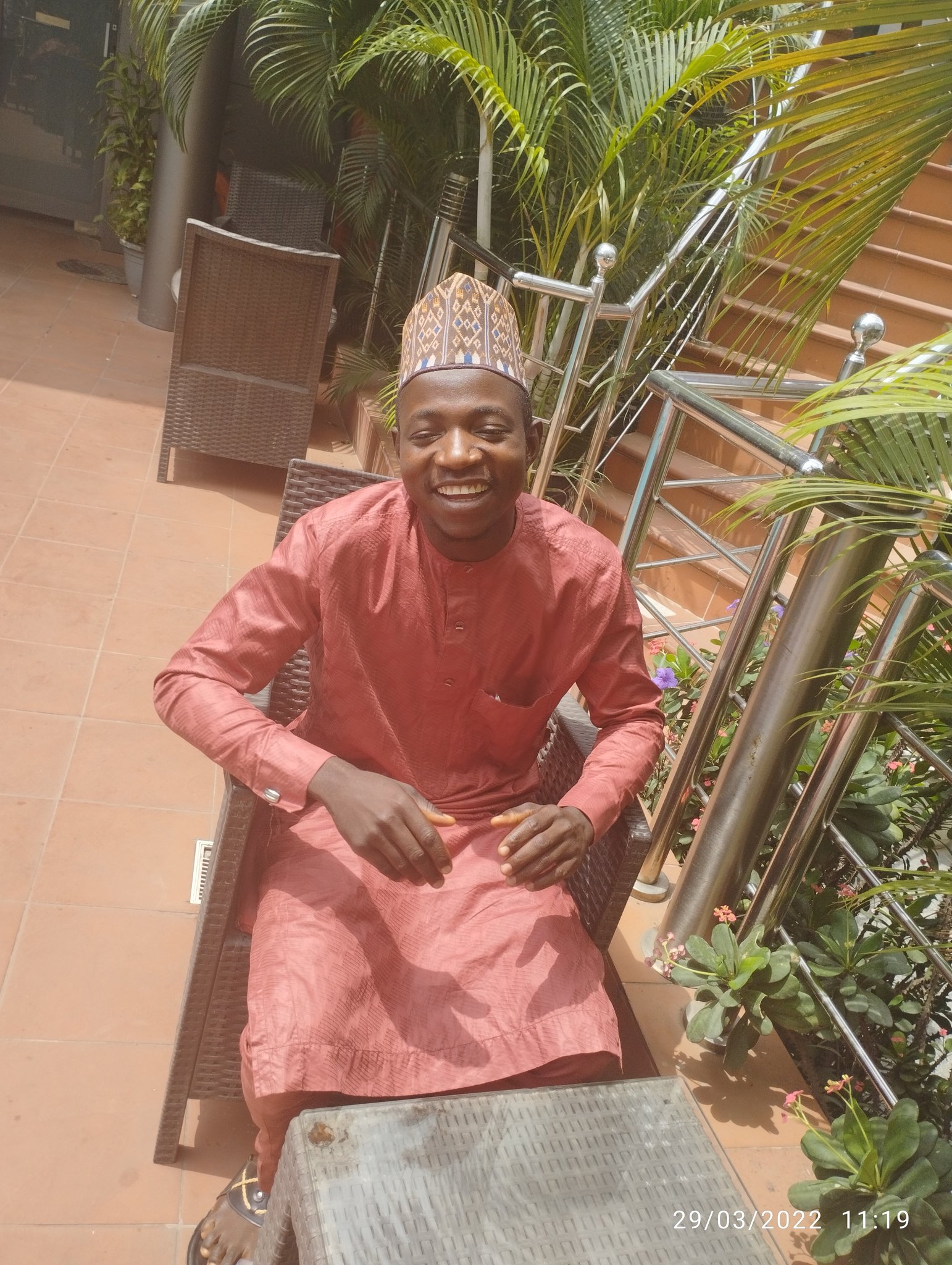Abubakar A Gwanki at IBBIS HOTEL Ikejia Lagos